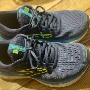 Brooks Glycerin 19 Men's Shoes - Dark Blue and Light Blue